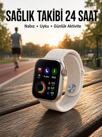 Mey İthalat Akıllı Saat Yeni Nesil GPS Özelliği NFC Ve Uyku Takibi