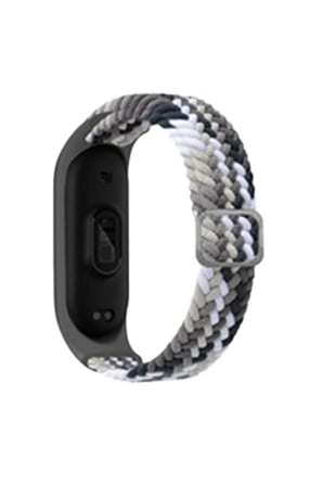 Mi Band 4 Star Kordon - Gri-Siyah