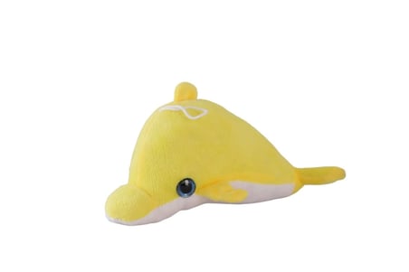 Mey İthalat PELUŞ YUNUS BALIK 23 CM 5 RENK-12 Lİ TORBA