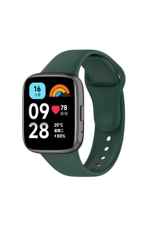 Redmi Watch 3 Active Klasik Kordon - Haki Yeşil