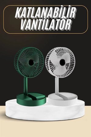 Mey İthalat Katlanabilir Usb Şarjlı Masaüstü Soğutucu Mini Fan Telefon Tutucu Yeni Nesil