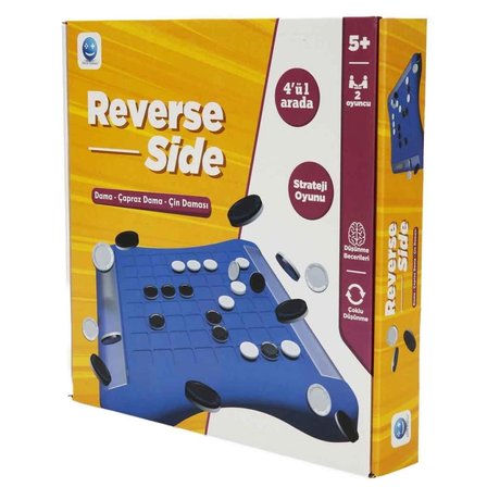 Mey İthalat S00004759 ZEKA OYUNU REVERSİDE SIDE 4Ü 1 ARADA KUTU OYUNU