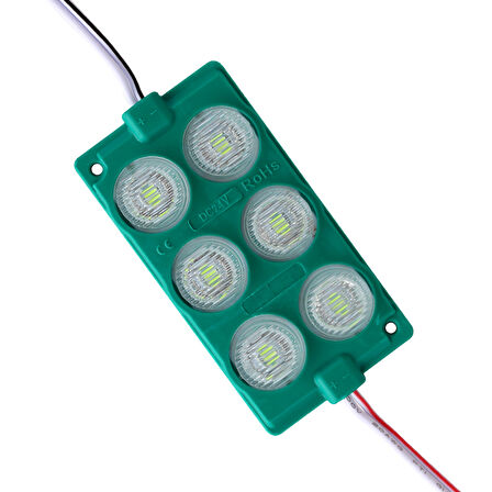 YEŞİL MODÜL LED 75*40 3030 24 VOLT 3 WATT (4767)