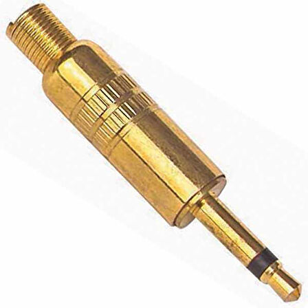 3.5 MM MONO GOLD METAL JACK FİŞ (4767)