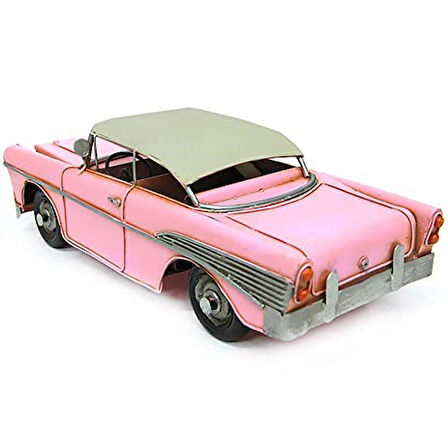 Vintage Metal Chevrolet Model Araba   El Yapımı Dekoratif Aksesuar