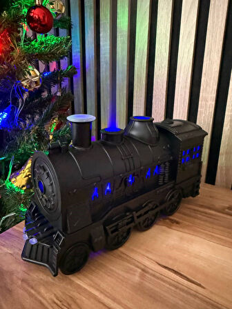 Tren Modeli Işıklı Aroma Difüzör & Hava Nemlendirici  MYK Hediye ve Sanat Atölyesi