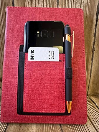 El Yapımı Deri Defter, Not Defteri Günlük Hediyelik Anı Ajanda Kişiye Özel Defter