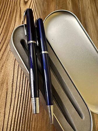 Öğretmenler Günü Hediyesi Metal Kutulu Kalem Seti Kişiye Özel 