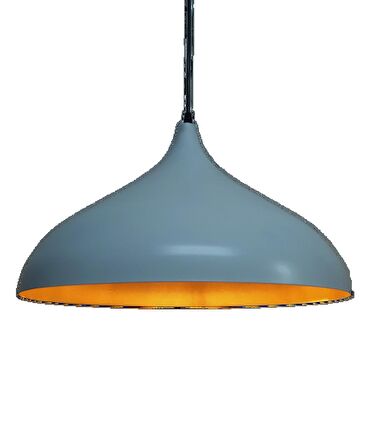 MYLİGHTS   BEYAZ İÇİ ALTIM METAL SARKIT AVİZE RUSTİK  RETRO AVİZE  43 cm