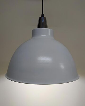 MYLİGHTS  RETRO METAL KROM ASKILI METAL SARKIT BEYAZ