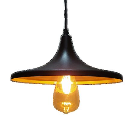 MYLİGHTS  RETRO RUSTİK METAL SARKIT AVİZE   27 CM EN