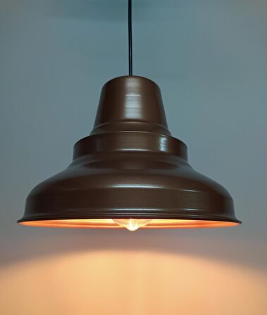 MYLİGHTS  RETRO RUSTİK MAT BAKIR METAL SARKIT AVİZE