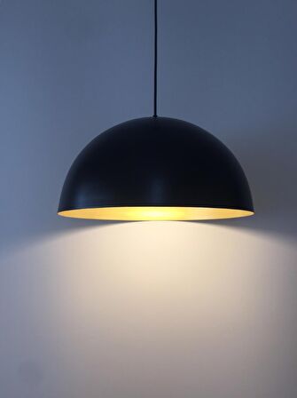 MYLİGHTS RETRO RUSTİK METAL TEKLİ SARKIT AVİZE  40 CM