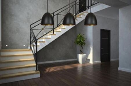 MYLİGHTS  RETRO  RUSTİK  MASA ÜSÜTÜ  METAL SARKIT AVİZE ÜÇLÜ  100 CM  EN