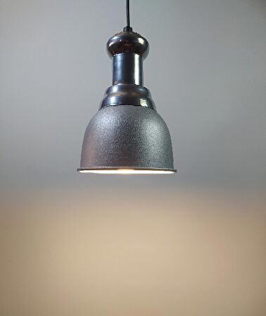 MYLİGHTS  MODERN SPOR  TEKLİ  GRİ  SARKIT YATAK BAŞI  BAR  ÜSÜT  MASA ÜSÜT METAL SAKIT 14 CM