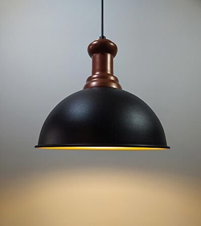 MYLİGHTS VİNTAGE  RETRO  RUSTİK  30 CM  METAL SAKIT BAKIR SÜSLÜ
