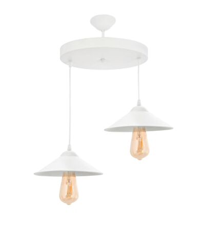 MYLİGHTS SPOR  MODERN BEYAZ  2Lİ SARKIT AVİZE