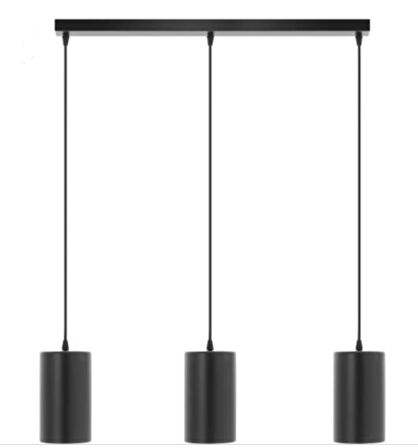 MYLİGHTS  RETRO  RUSİK METAL SARKIT LED AVİZE AMPUL DAHİL  GÜN IŞIĞI LED 60 CM EN