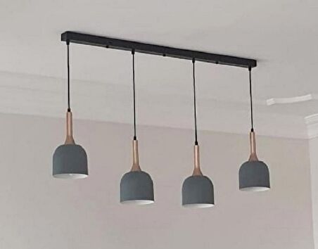 MYLİGHTS  RETRO  RUSTİK VİNTAGE METAL  SARKIT MASA ÜSTÜ  AVİZE    120 CM  TABAN