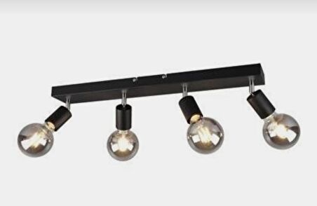 MYLİGHTS  MODERN SPOR  HAREKETLİ  4LÜ TAVAN AVİZE  