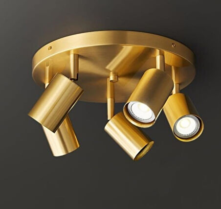 MYLİGHTS  SPOR MODERN  beşli led   LED AVİZE SPOT PLOFONYER HAREKETLİ AVİZE