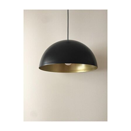 MYLİGHTS METAL SARKIT 40 CM  SİYAH  İÇİ ALTIM METAL SARKIT AVİZE