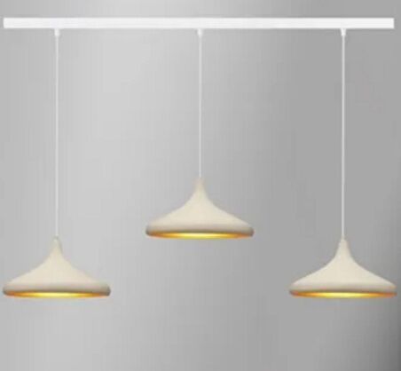 MYLİGHTS  120 CM KASA MASA ÜSTÜ SIRALI AVİZE SAKIT BEYAZ AVİZE 35CM BAŞLIKLAR 