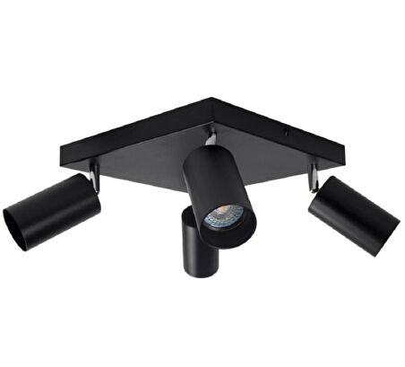 MYLİGHTS  40 CM KARE LED AVİZE LED SPOT HAREKETLİ PLOFONYER LED AVİZE