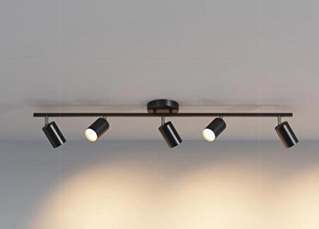 MYLİGHTS  BEŞLİ LED SPOT LED AVİZE HAREKETLİ BAŞLIK PANASONIC GÜN IŞIĞI AMPULLÜ