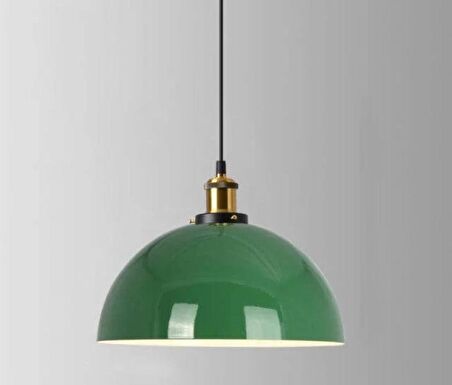 MYLİGHTS MODERN YESİL SARKİT. AVİZE BANKER YESİL AVİZE VİNTAGE 30CM 