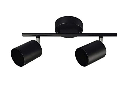 MYLİGHTSC AMPULLÜ İKİLİ LED SPOT APLİK AVİZE ARMATÜR HAREKLİ  METAL GÜN IŞI LED AMPUL DAHİLDİR