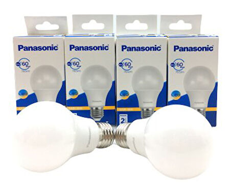 mylights panasonıc 8,5w e27 duylu gün ışığı led ampul 10 adet 