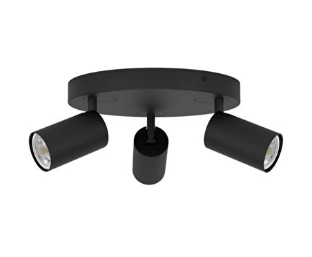 demet habek mylights  30cm metal gövde panasonic gün ışığı ampullü spor modern led avize