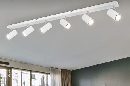 demet habek mylights  120cm metal gövdeli  panasonic gün ışığı led ampullü hareketli spor modern led avize  led