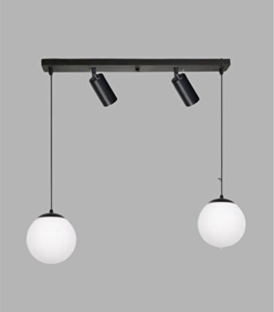 mylihts modern spor  led avize ve opal camlı sarkıt avize salon motfak avize 60 cm dörtlü