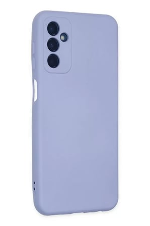 Samsung Galaxy M23 Kılıf Nano içi Kadife Silikon - Lila