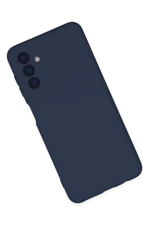 Samsung Galaxy A04S Kılıf Nano içi Kadife Silikon - Lacivert
