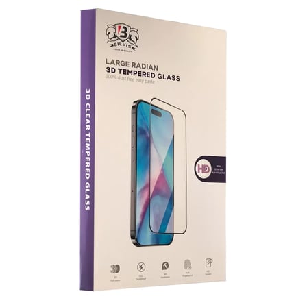 Mey İthalat   iPhone 14 Pro Max Bilvis 3D Radian Cam Ekran Koruyucu