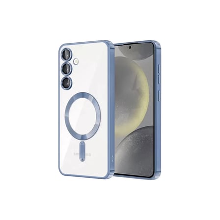 Mey İthalat  Samsung Galaxy S24 Kılıf Kross Magneticsafe Kapak - Sierra Blue