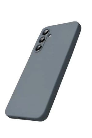 Samsung Galaxy S25 FE Kılıf Nano içi Kadife Silikon - Gri