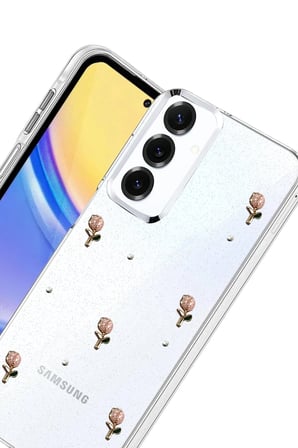 Samsung Galaxy S25 FE Fiyonk Desenli Kapak - Desen 6