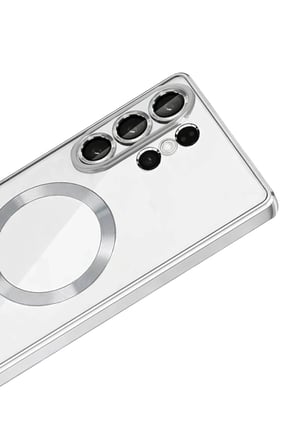 Mey İthalat  Samsung Galaxy S26 Ultra Kross Magneticsafe Kapak - Gümüş