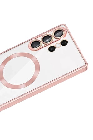 Mey İthalat  Samsung Galaxy S26 Ultra Kross Magneticsafe Kapak - Rose