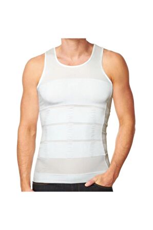 Unisex Beyaz Slim N Lift Atlet Korse Xl