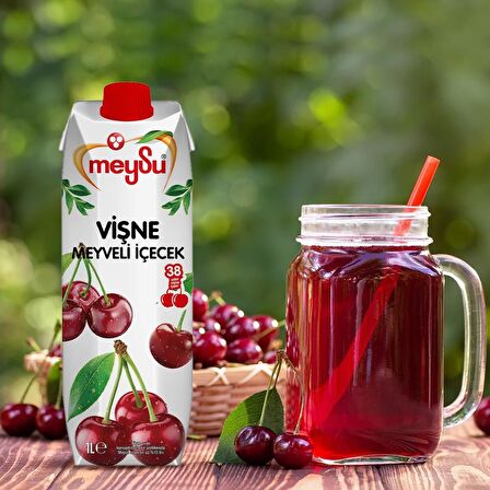 Meysu Vişne Meyveli İçecek 1 Lt X 6 Adet