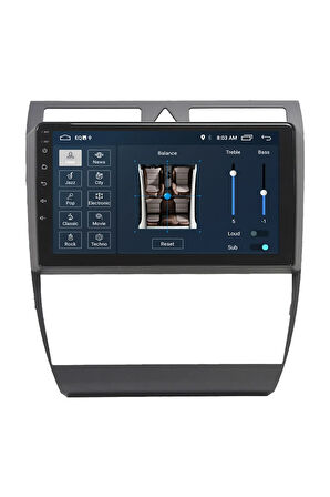 Audı A6 Android Carplay Navigasyon Multimedya Ekran Teyp 2gb Ram + 16gb Hdd