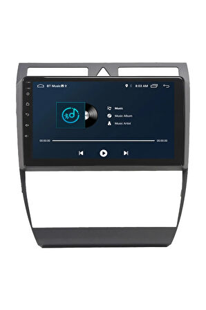 Audı A6 Android Carplay Navigasyon Multimedya Ekran Teyp 2gb Ram + 16gb Hdd