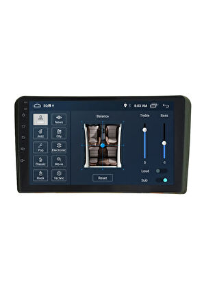 Audı A3 Android Carplay Navigasyon Multimedya Ekran Teyp 2gb Ram + 16gb Hdd