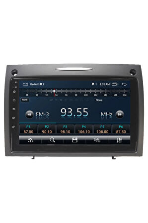 Mercedes Slk Android Carplay Navigasyon Multimedya Ekran Teyp 2gb Ram + 16gb Hdd