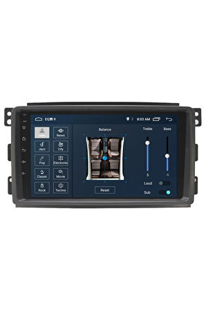 Smart Forfour Android Carplay Navigasyon Multimedya Ekran Teyp 2gb Ram + 16gb Hdd